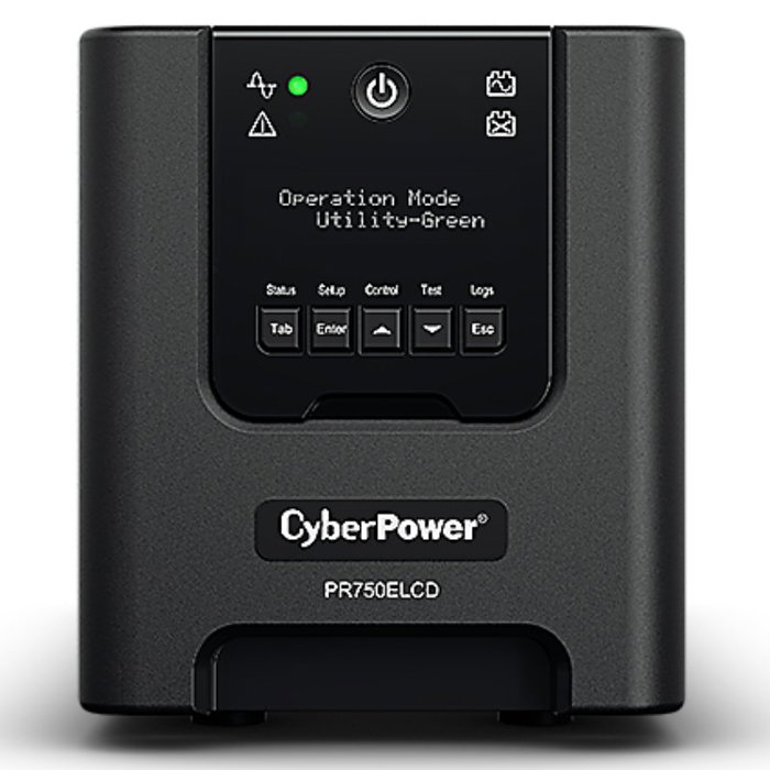 CyberPower PR750ELCD 750VA 675W Onda Sinusoidal Pura CyberPower PR750ELCD 750VA 675W Onda Sinusoidal Pura